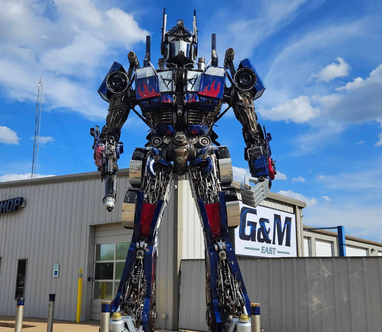 Transformer Sculpture — East 6th